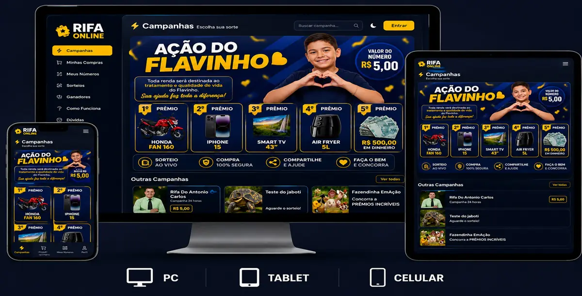 SCRIPT RIFA ONLINE ATUALIZADA 2026
