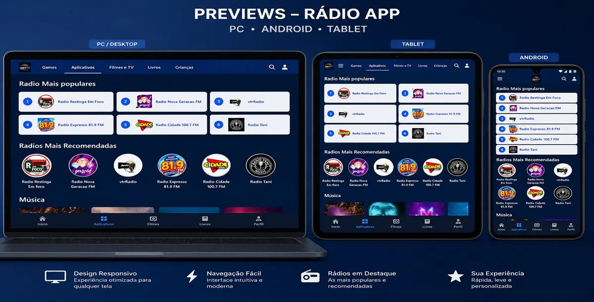 Rádio App Store / Rádio MultiApp